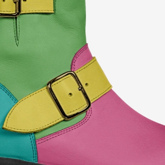 Vintage Rainbow Police Belted Boot (Womens) - Picture 5 of 6